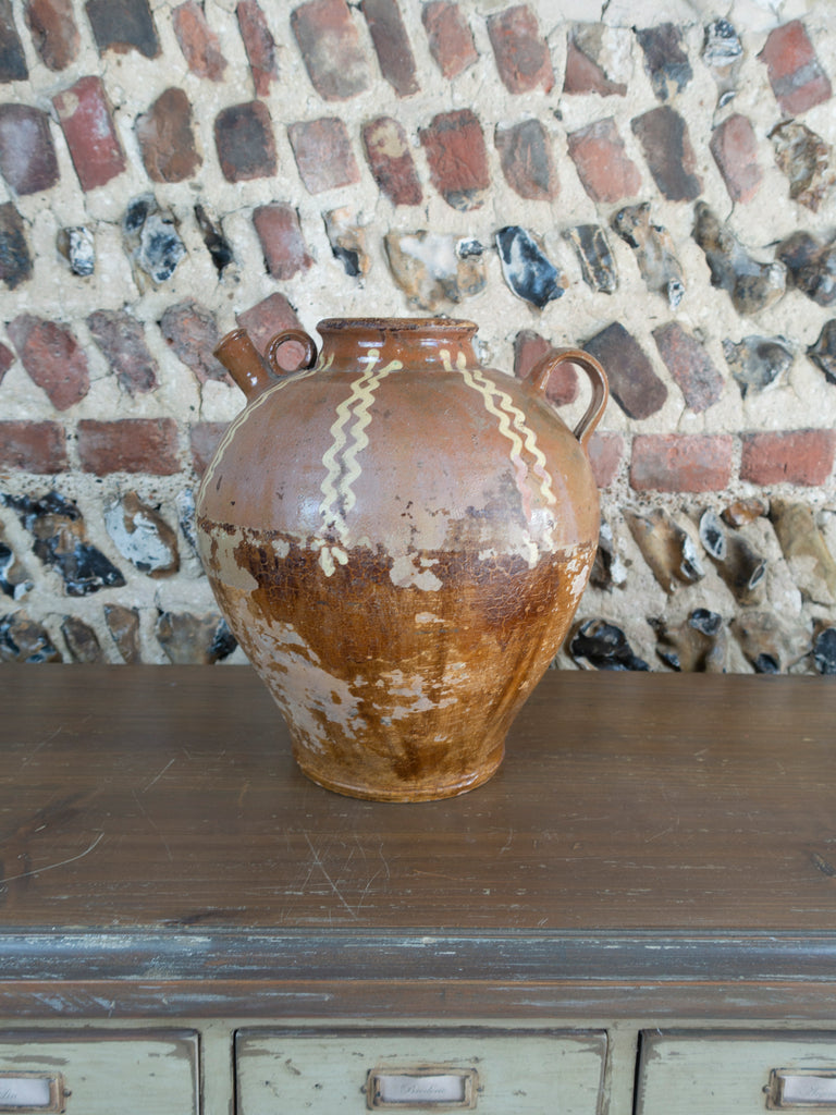 WALNUT OIL JAR