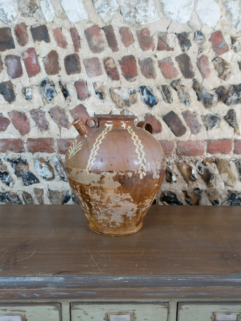 WALNUT OIL JAR