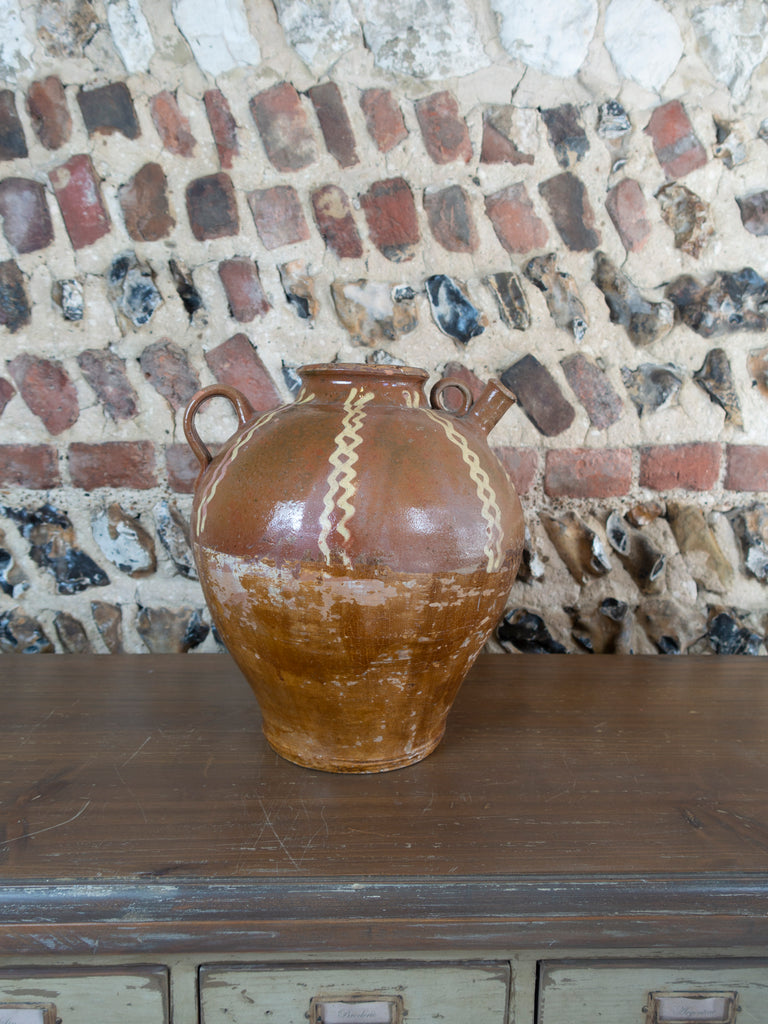 WALNUT OIL JAR