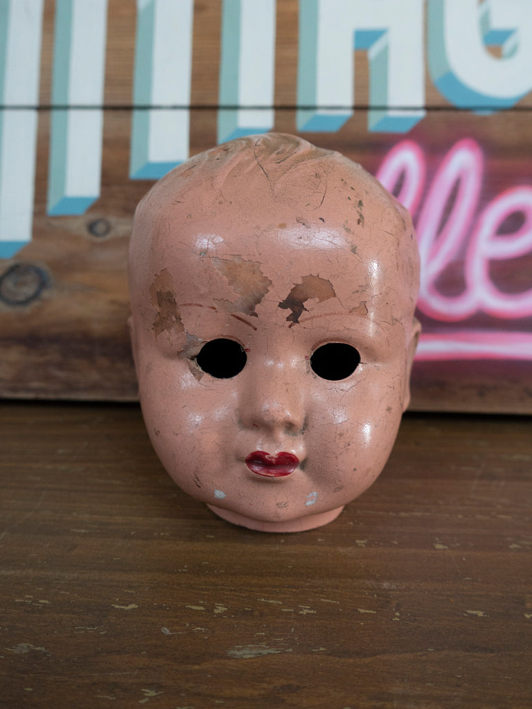 BISQUE DOLL HEAD