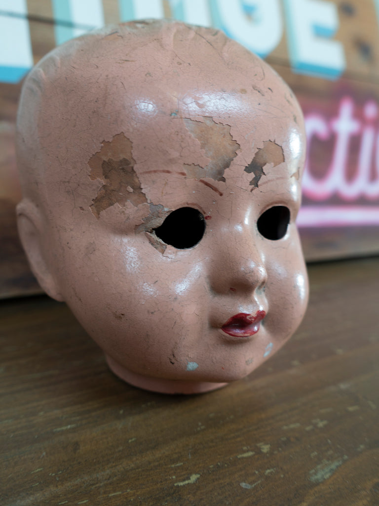 BISQUE DOLL HEAD